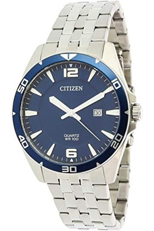 Mens Quartz Watch, Analog Display and Stainless Steel Strap - BI5058-52L