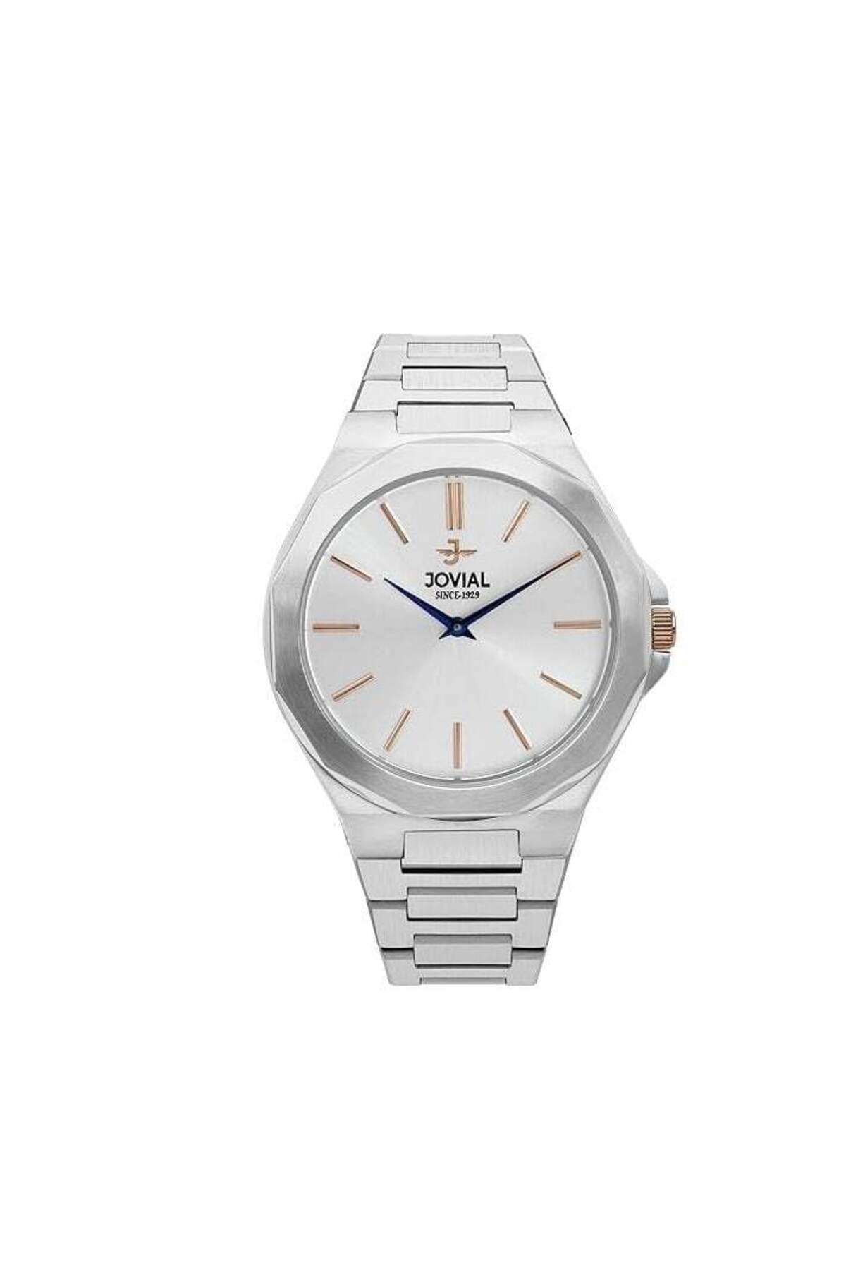 JOVIAL Men's Fashion Analog Stainless Steel Band Watch - J W 9170GAMQ01E
