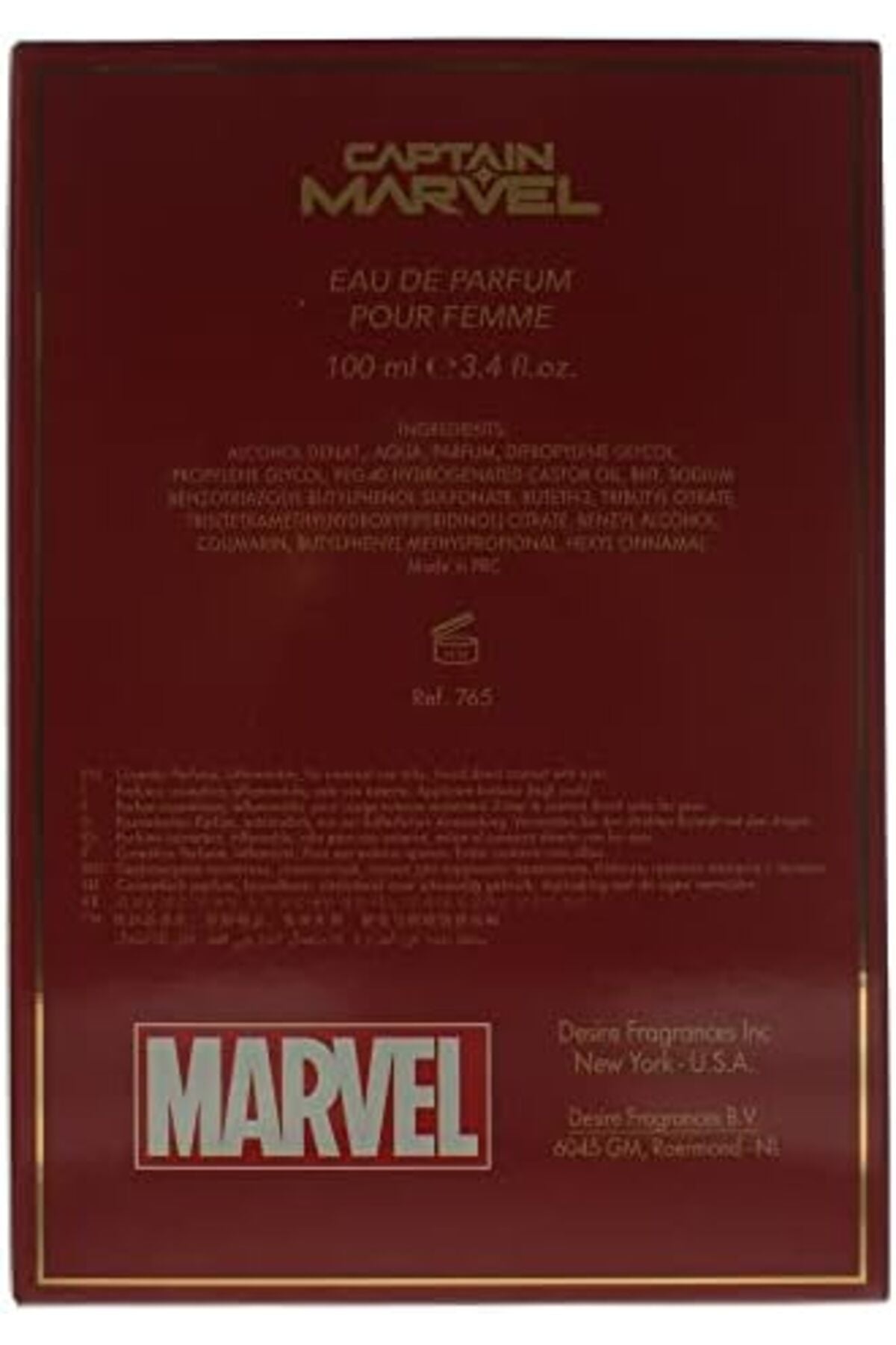 Captain Marvel by Marvel Eau De Parfum Spray 3.4 oz / 100 ml (Women)