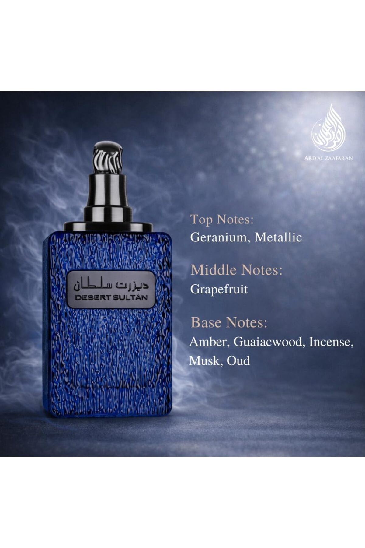 Ard Al Zaafaran Desert Sultan Sapphire Eau De Parfum for Men 100 ml
