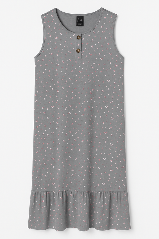 Women's Grey sleeveless dress