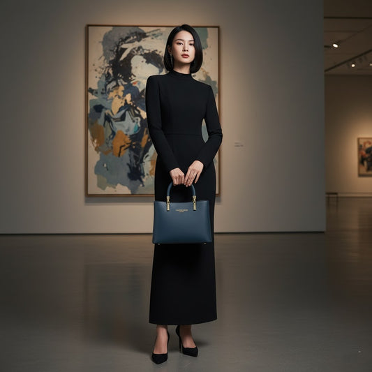 Fashion Bags Blue Handbag