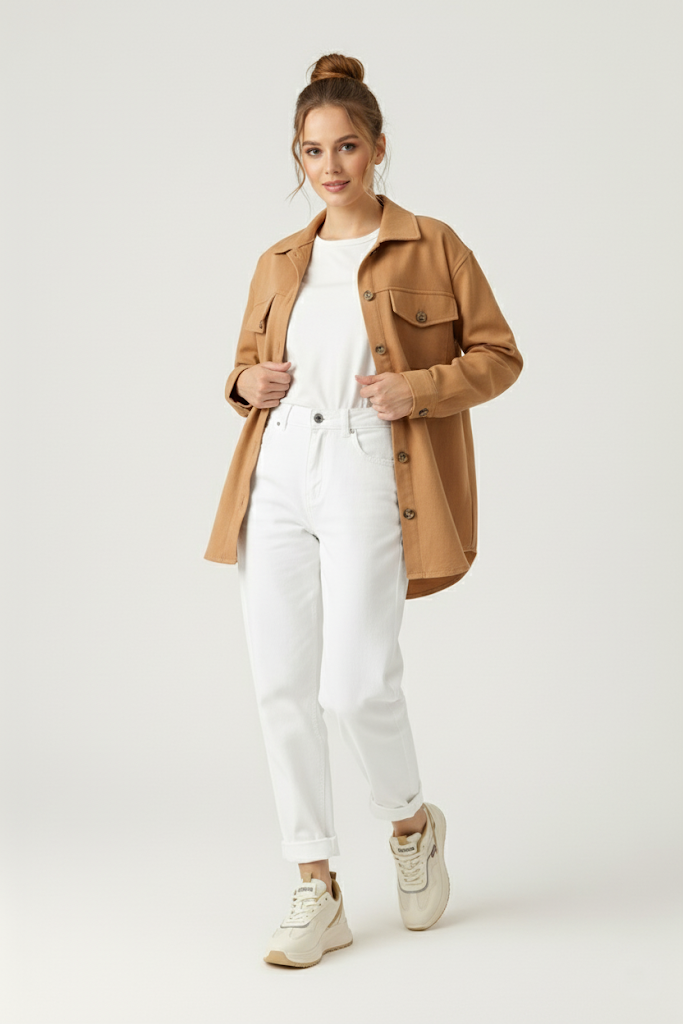 Women’s white sneakers