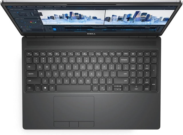 Dell (Renewed) Precision 7560 Workstation Laptop | 15.6" 1920x1080 FHD | Core i7-11855M - 512GB SSD Hard Drive - 16GB RAM - 4GB GDDR6 Win 10 Pro Silver