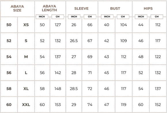 ASWAD ABAYA - 11