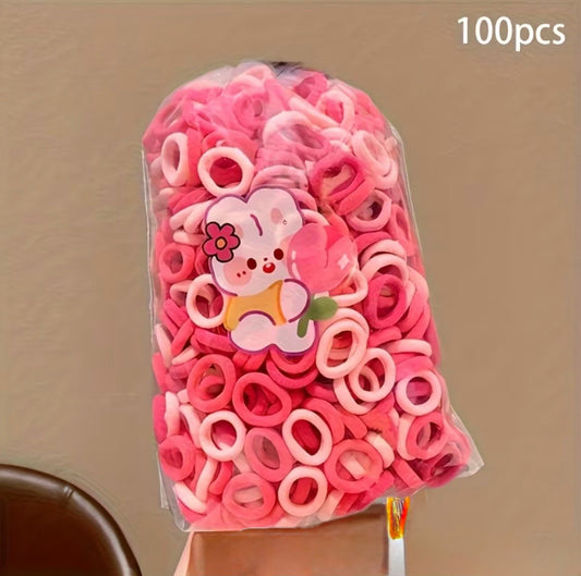 Colorful Mini Hair Ties for Kids