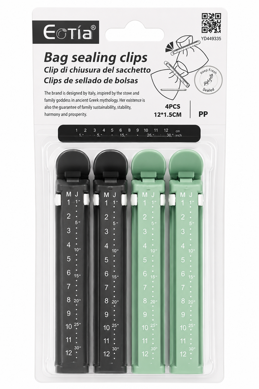 4-Piece Bag Sealing Clips