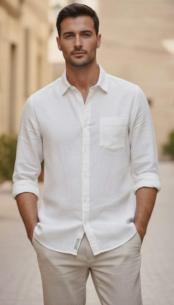 Linen Club Men Shirt