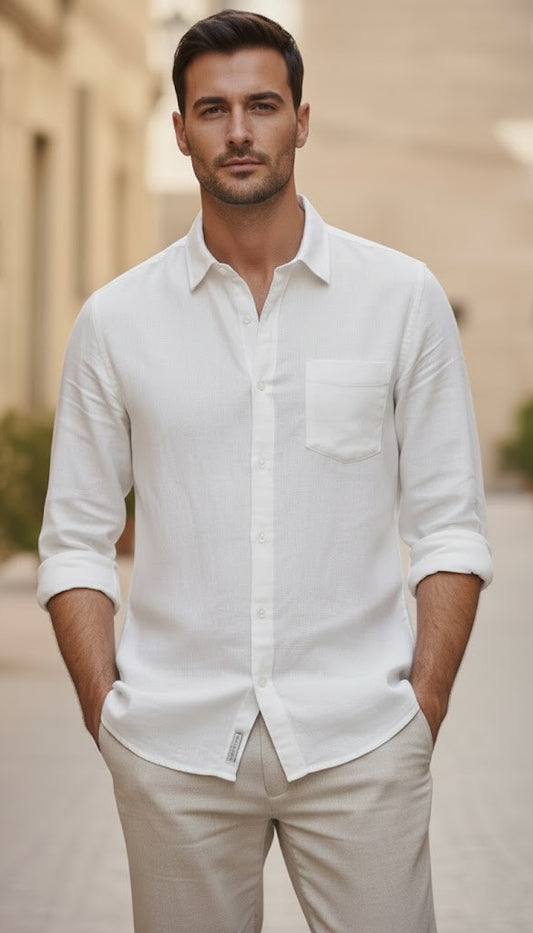 Linen Club Men Shirt
