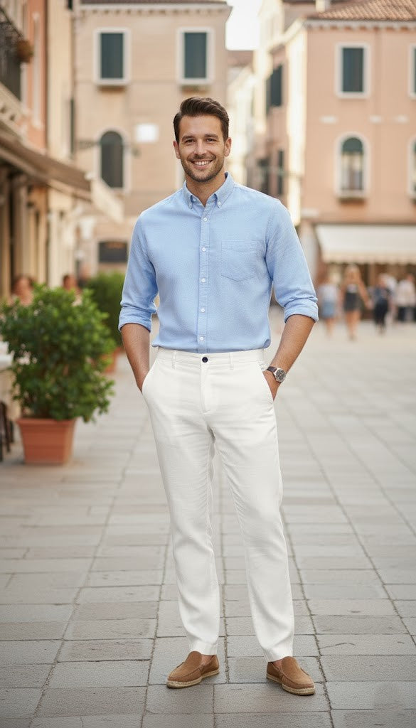 Linen Club Men's lenin pant