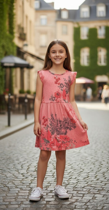 Stylish girls’ dress