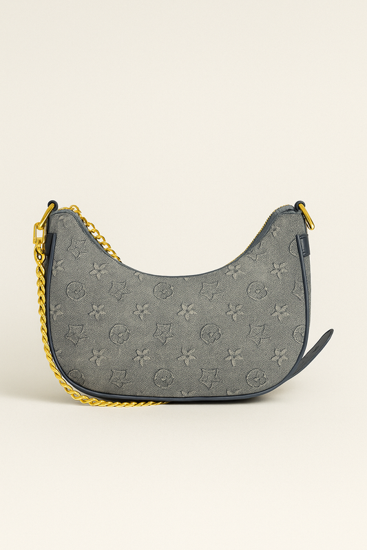 Gray Monogram Baguette Bag