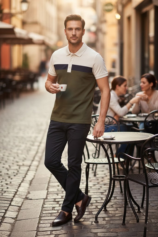 Polo Shirt - Color-mixed