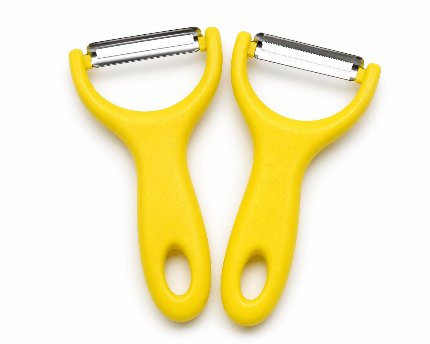 2-Piece Plastic Vegetable Peeler Set