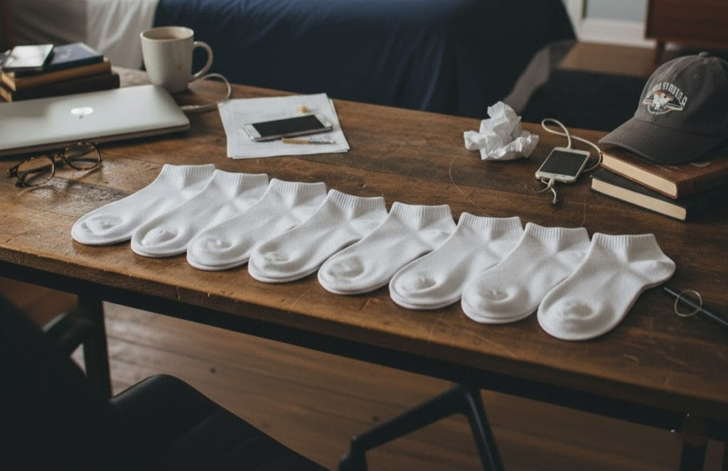 8-Pair Low-Cut Socks Set