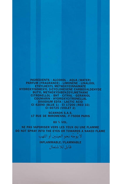 Desire Blue Eau De Toilette Spray 3.4 Oz/ 100 Ml, 101 Ml Pack Of 1 (3139420625016)