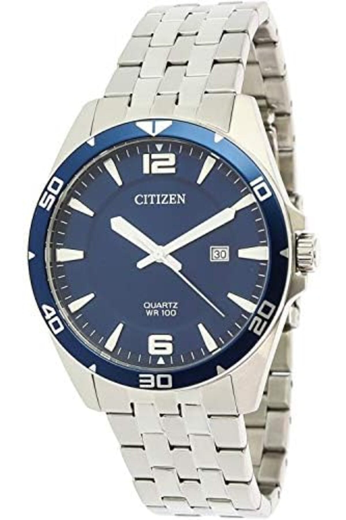 Mens Quartz Watch, Analog Display and Stainless Steel Strap - BI5058-52L