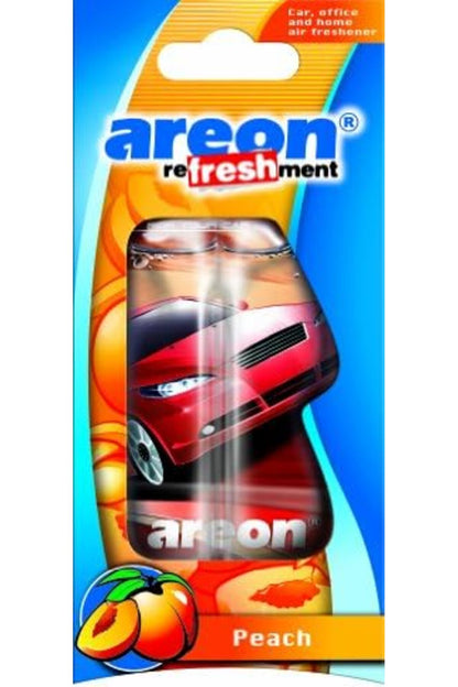 Refreshment Liquid, 8.5ml Scent Car Hanging Freshener, Fresh Air - Peach (LC09) Pack of 1