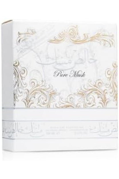 عطر بيور مسك او دي بارفان للجنسين، 100 مل مع مزيل عرق 50 مل