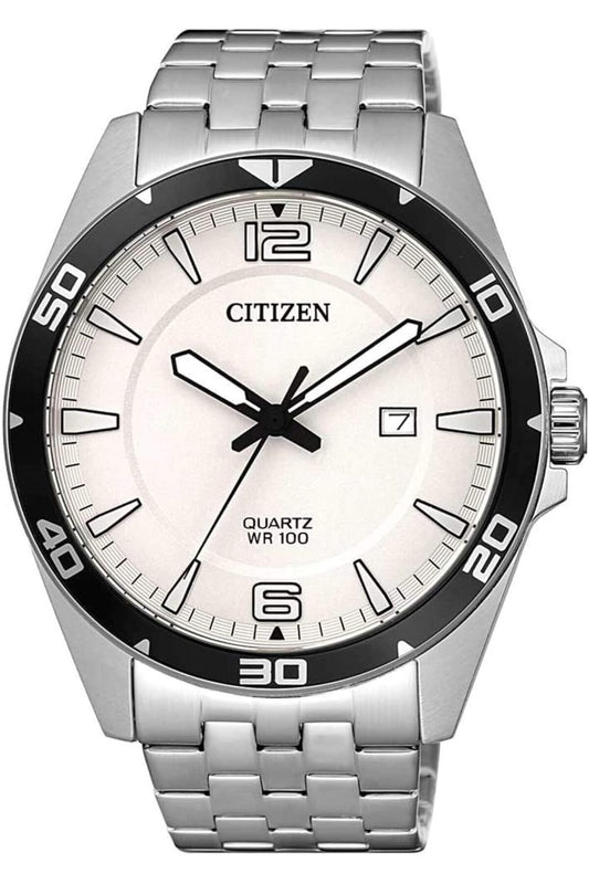 Mens Quartz Watch, Analog Display and Stainless Steel Strap - BI5051-51A