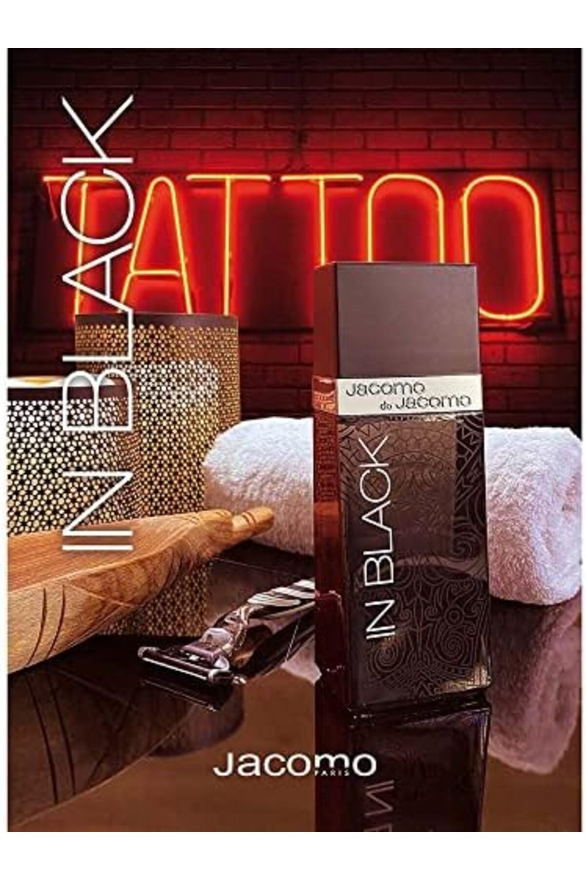 DE JACOMO IN BLACK (M) EDT 100ML