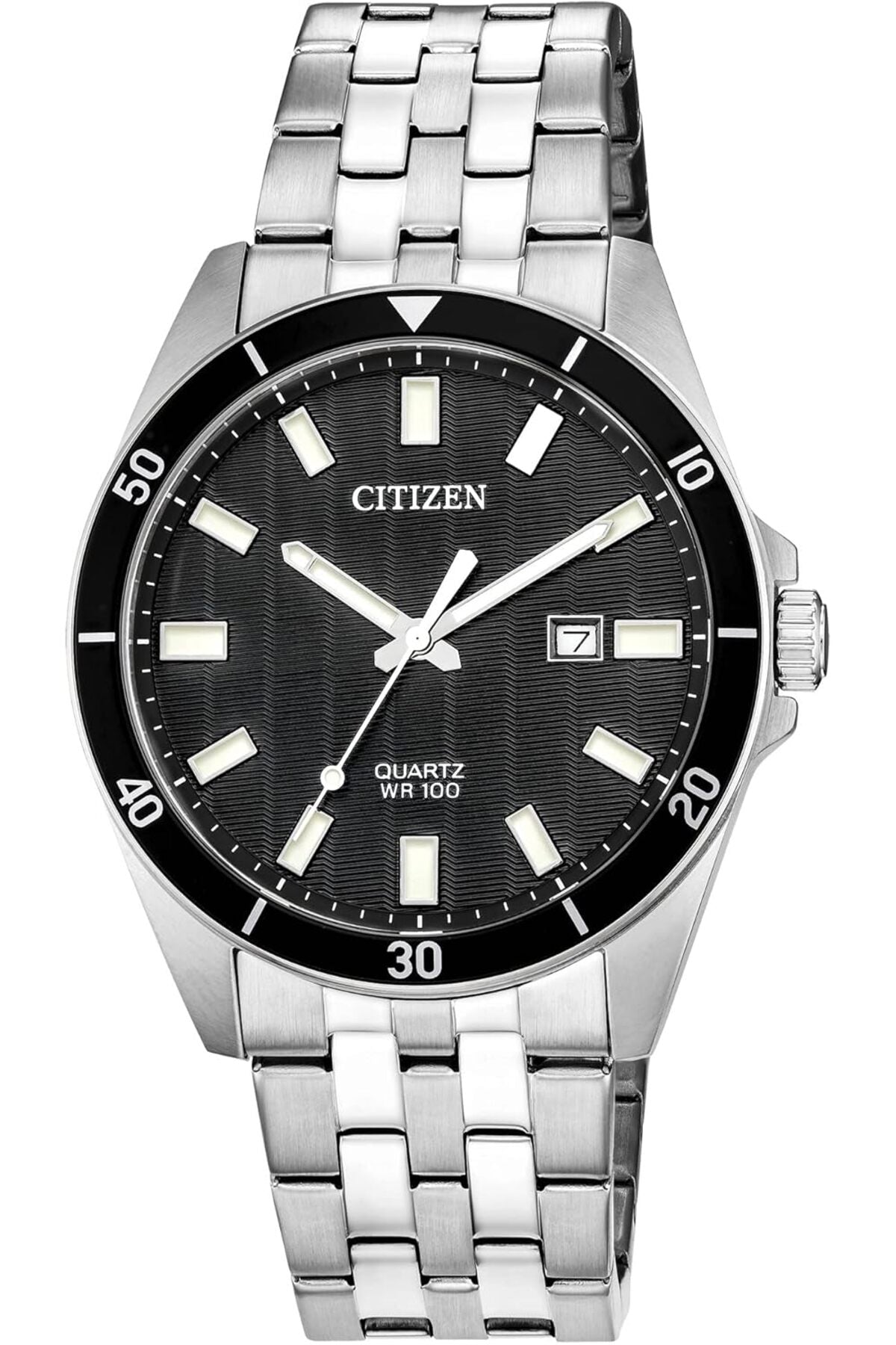 Men's Quartz Stainless Steel Casual Watch
