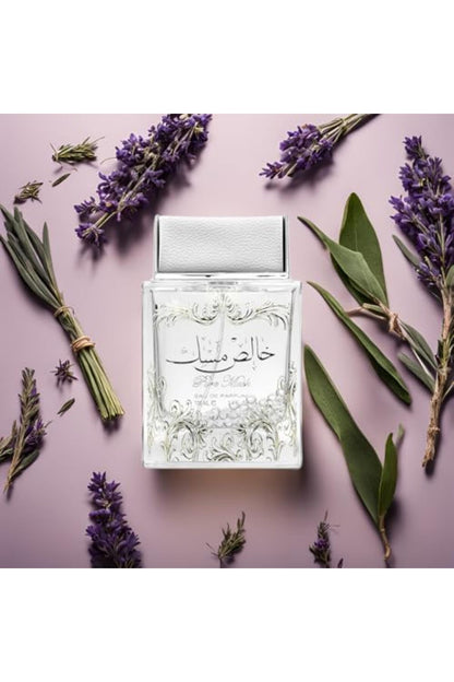 عطر بيور مسك او دي بارفان للجنسين، 100 مل مع مزيل عرق 50 مل