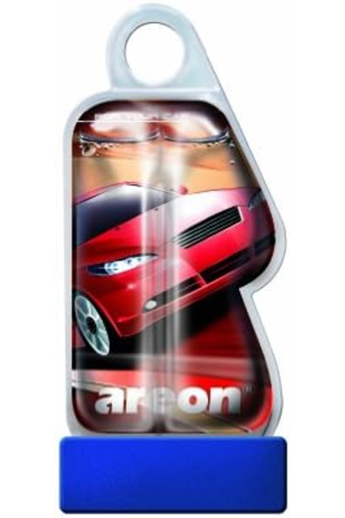 Refreshment Liquid, 8.5ml Scent Car Hanging Freshener, Fresh Air - Peach (LC09) Pack of 1