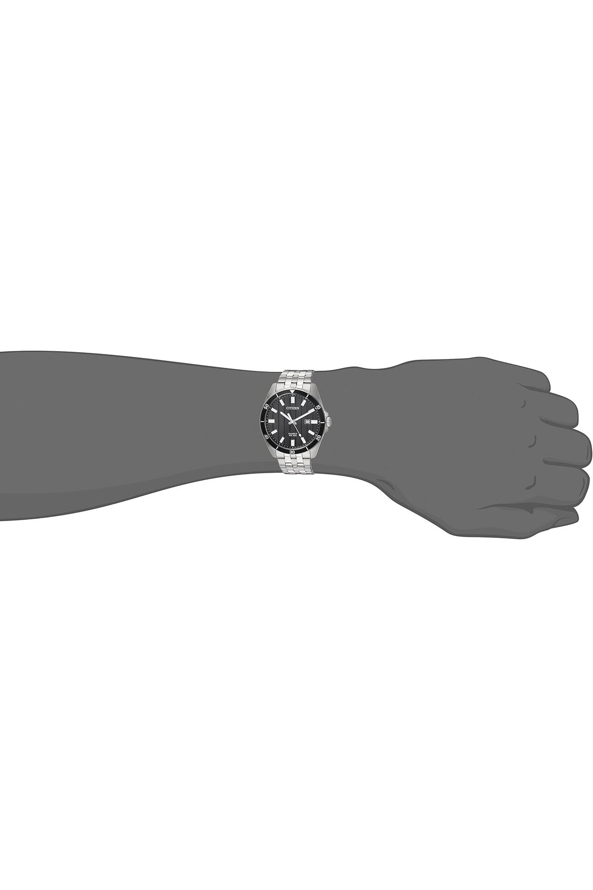 Men's Quartz Stainless Steel Casual Watch