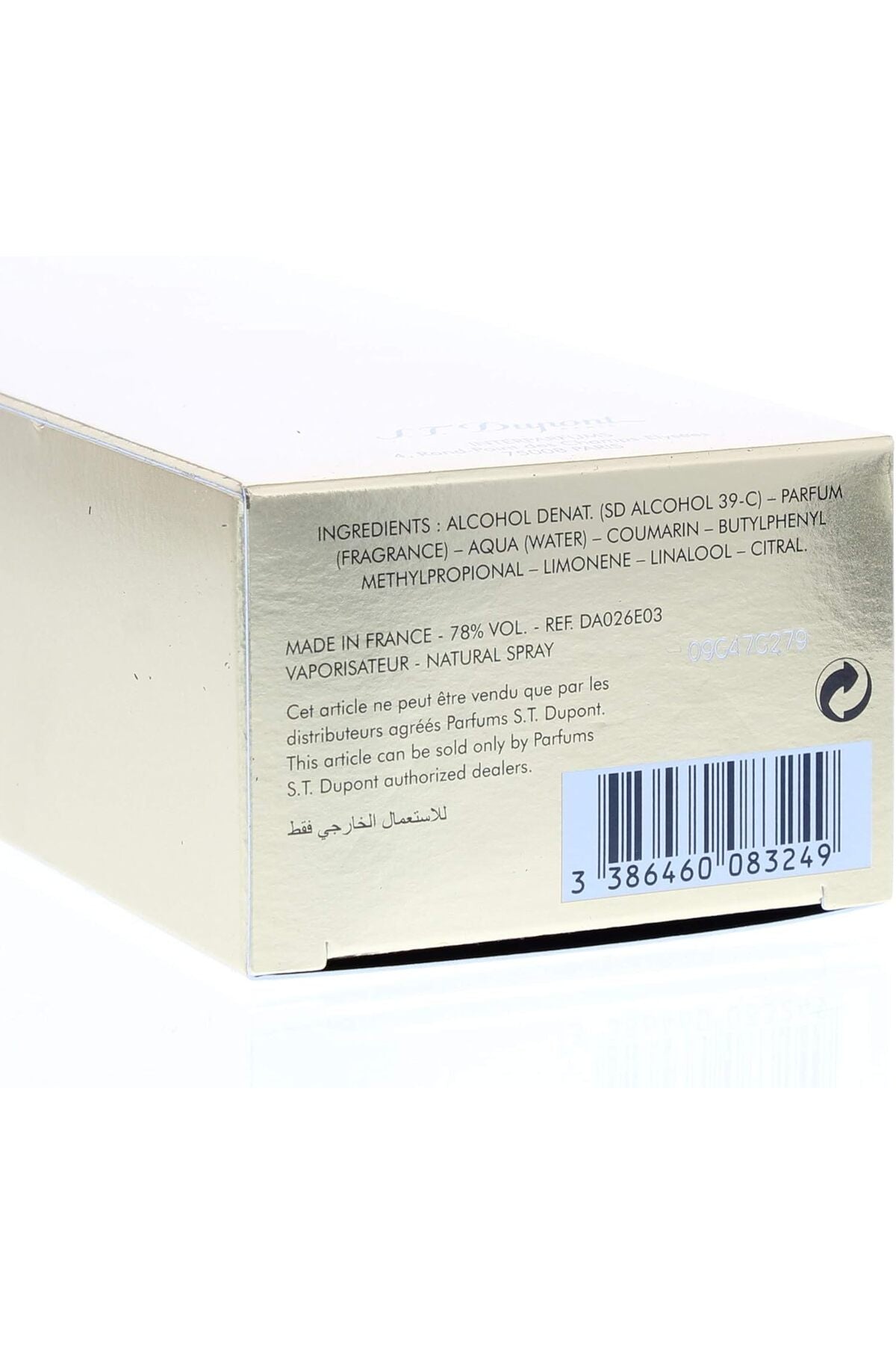 عطر للجنسين اس تي ديبون نوبل وود 100 مل/3.3 أوقية بخاخ او دي بارفان