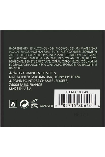 دنهل لندن آيكون ريسينج للرجال - عطر للرجال 100 مل - او دو بارفان، DH80640