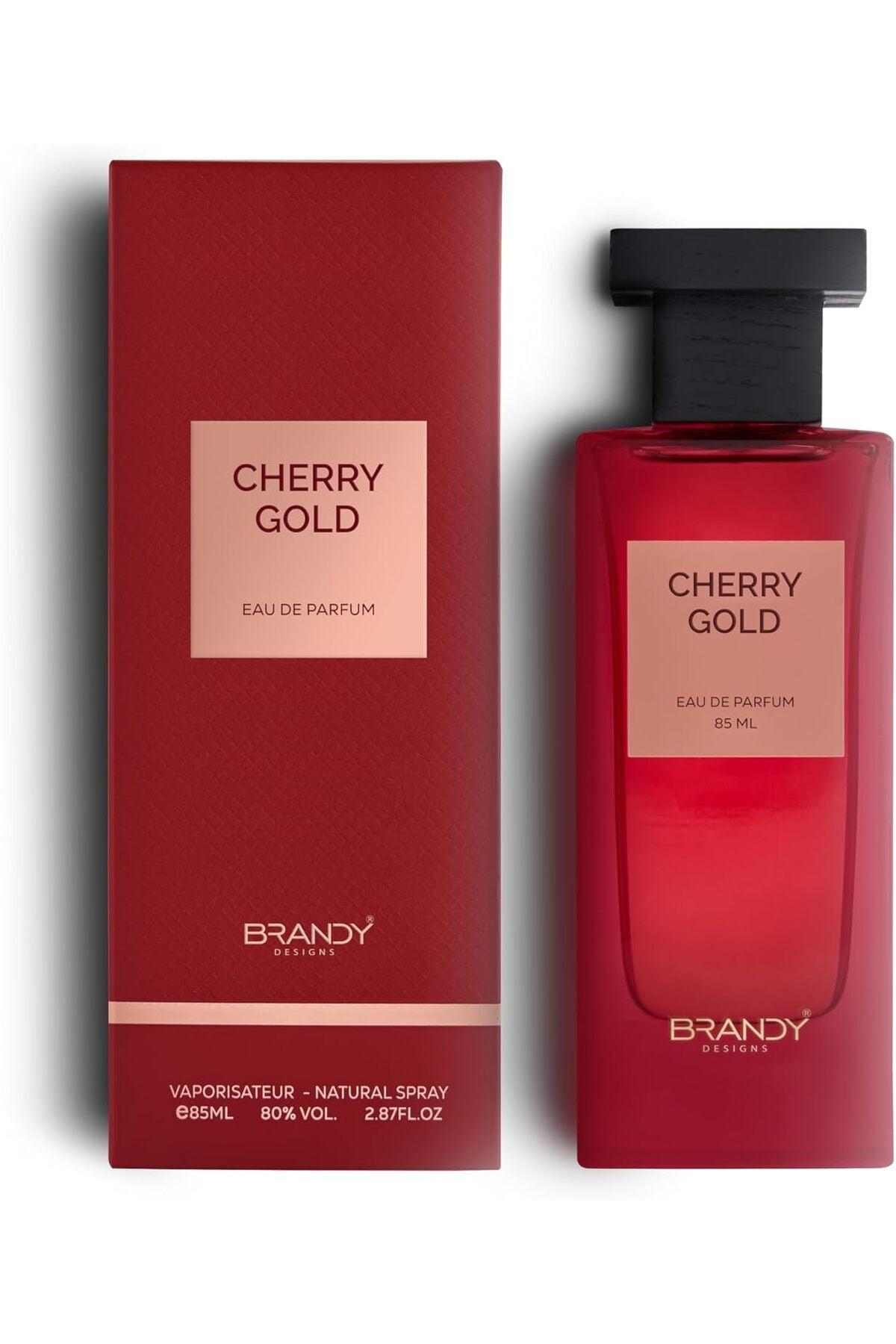 Brandy Designs Cherry Gold Eau de Parfum/Perfume 85ml Long-Lasting Scent