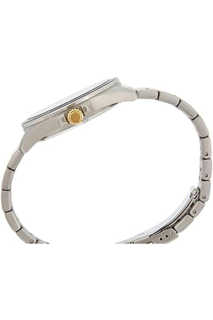 Mens Quartz Watch, Analog Display and Stainless Steel Strap - BI5054-53L, Silver