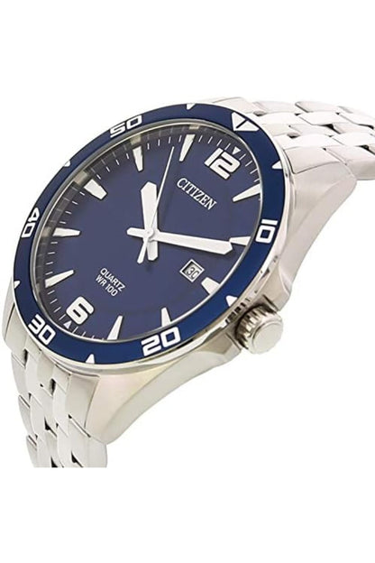 Mens Quartz Watch, Analog Display and Stainless Steel Strap - BI5058-52L