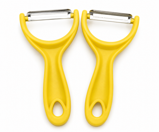 2-Piece Plastic Vegetable Peeler Set