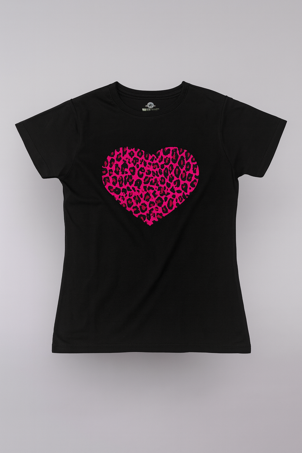 Pink Leopard Heart Pajama Set