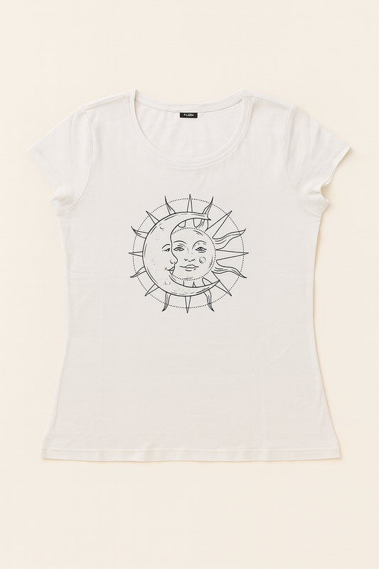 Sun & Moon Women's Graphic T-Shirt