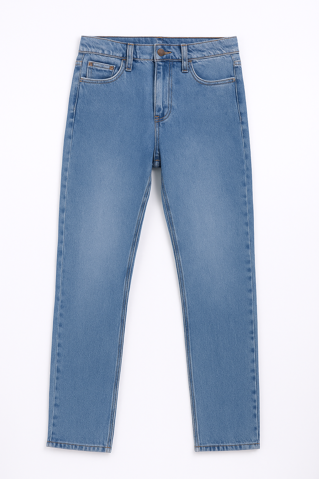 Women’s Straight-Leg Blue Jeans