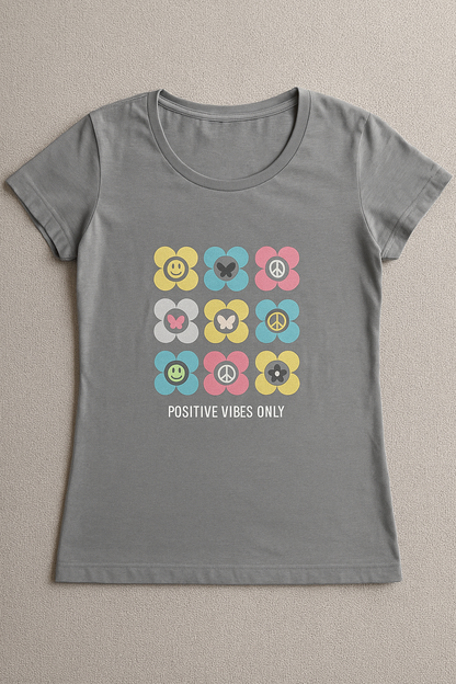 Women’s “Positive Vibes Only” T-Shirt