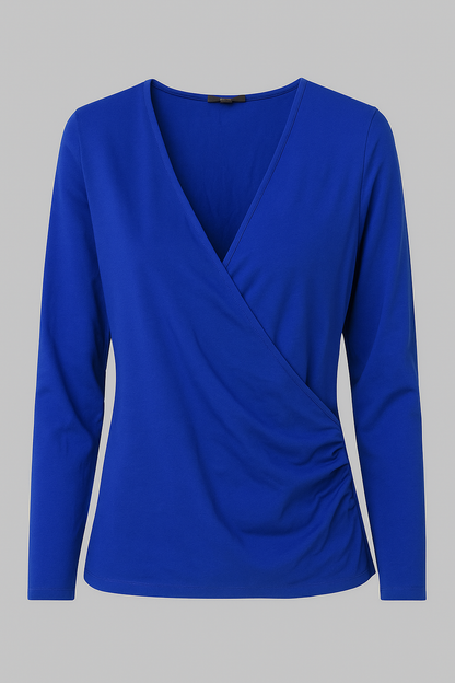 Women’s Long Sleeve V-Neck Wrap Top