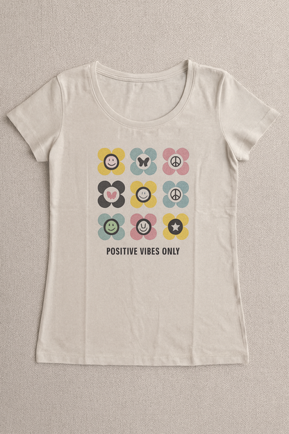 Women’s “Positive Vibes Only” T-Shirt