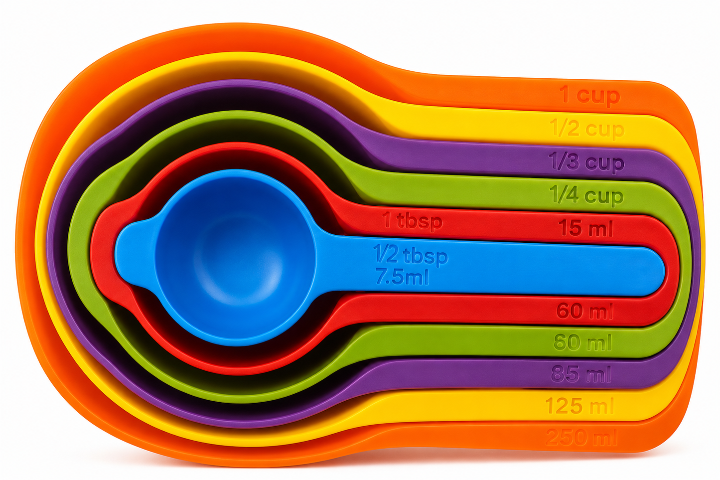 6-Piece Measuring Cup & Spoon Set