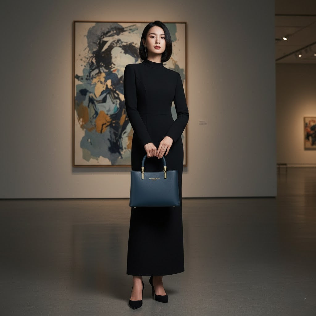 Fashion Bags Blue Handbag