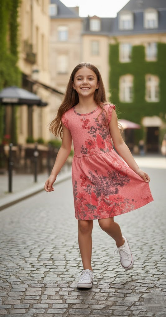 Stylish girls’ dress