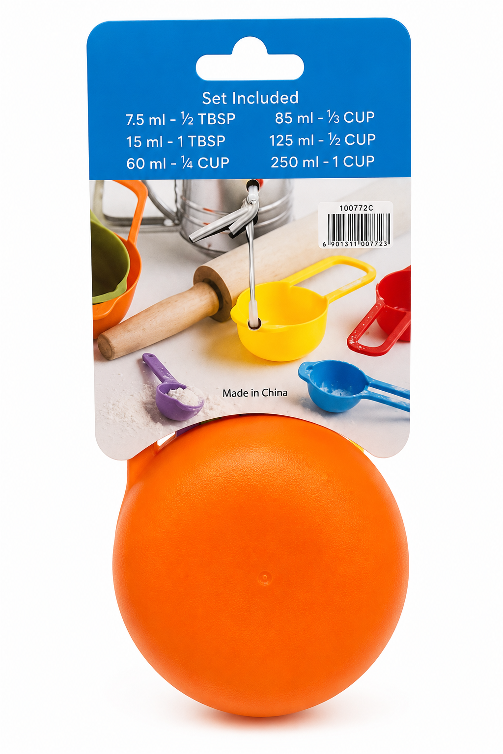 6-Piece Measuring Cup & Spoon Set