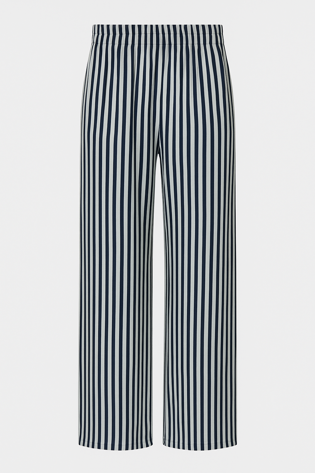 Black & White Striped Two-Piece Set