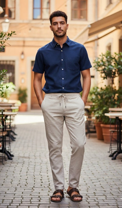 Uniqlo Men's Linen pant