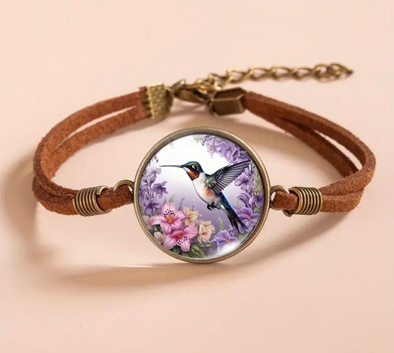 Hummingbird Art Bracelet