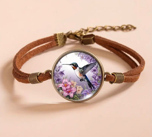 Hummingbird Art Bracelet