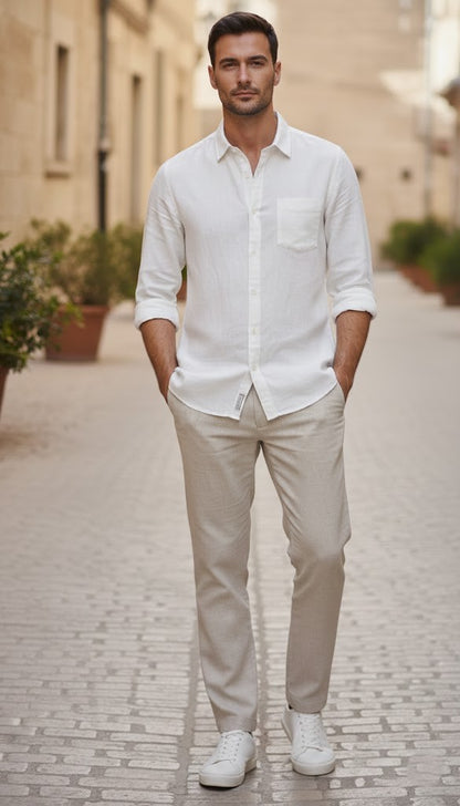 Linen Club Men Shirt